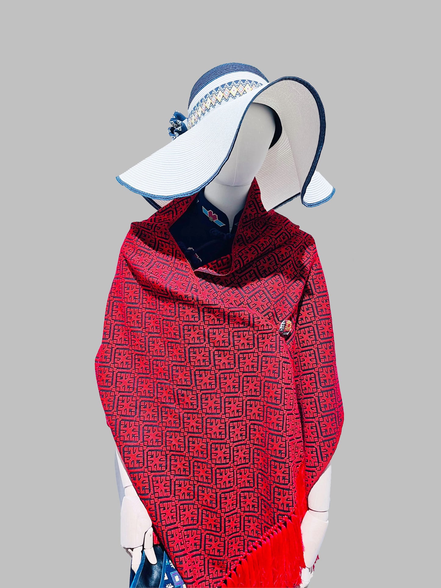 Traditional handmade scarf
