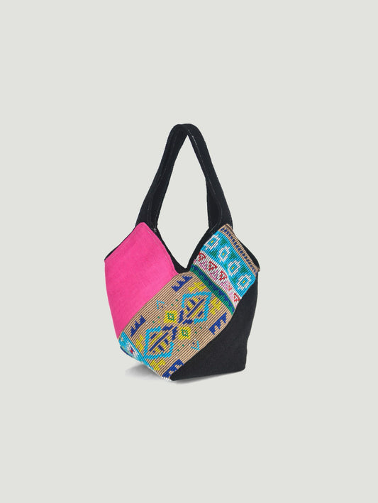 Traditional brocade handbag